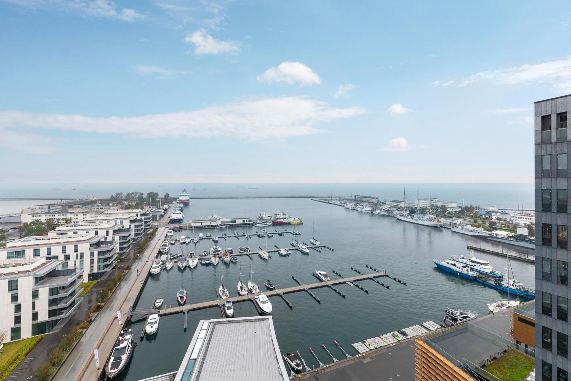 Apartmán Sea Towers Gdyně Exteriér fotografie