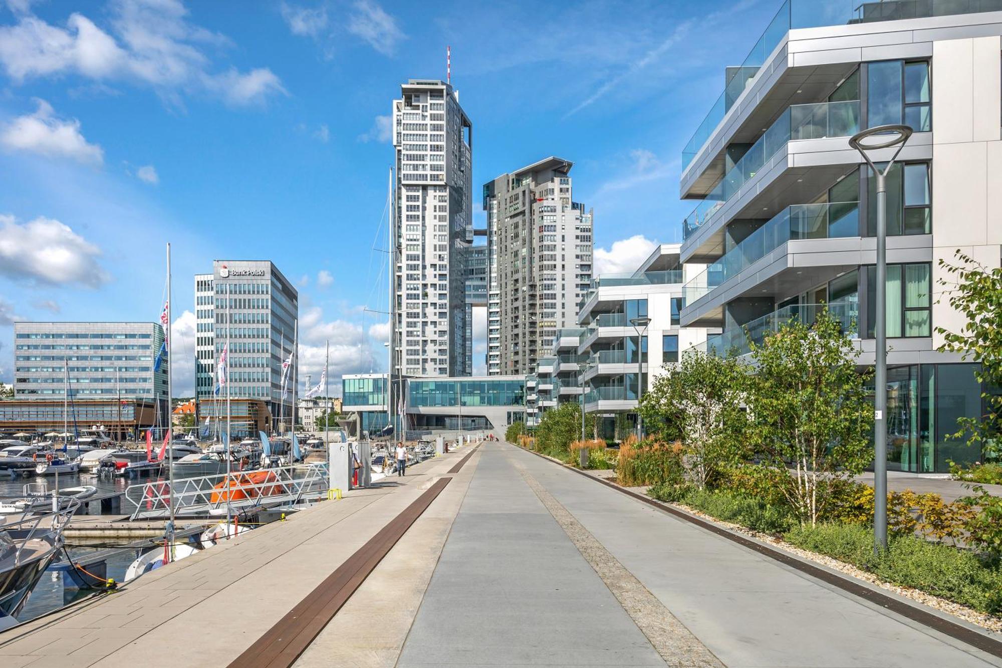 Apartmán Sea Towers Gdyně Exteriér fotografie