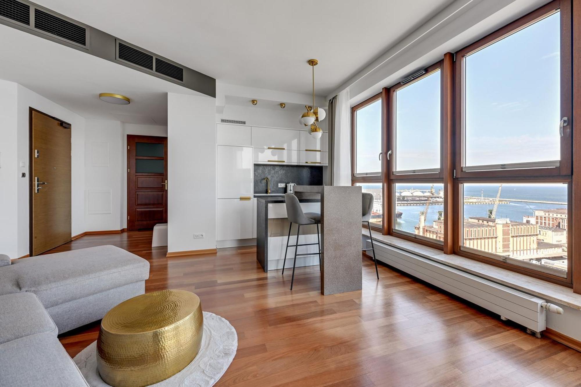 Apartmán Sea Towers Gdyně Exteriér fotografie